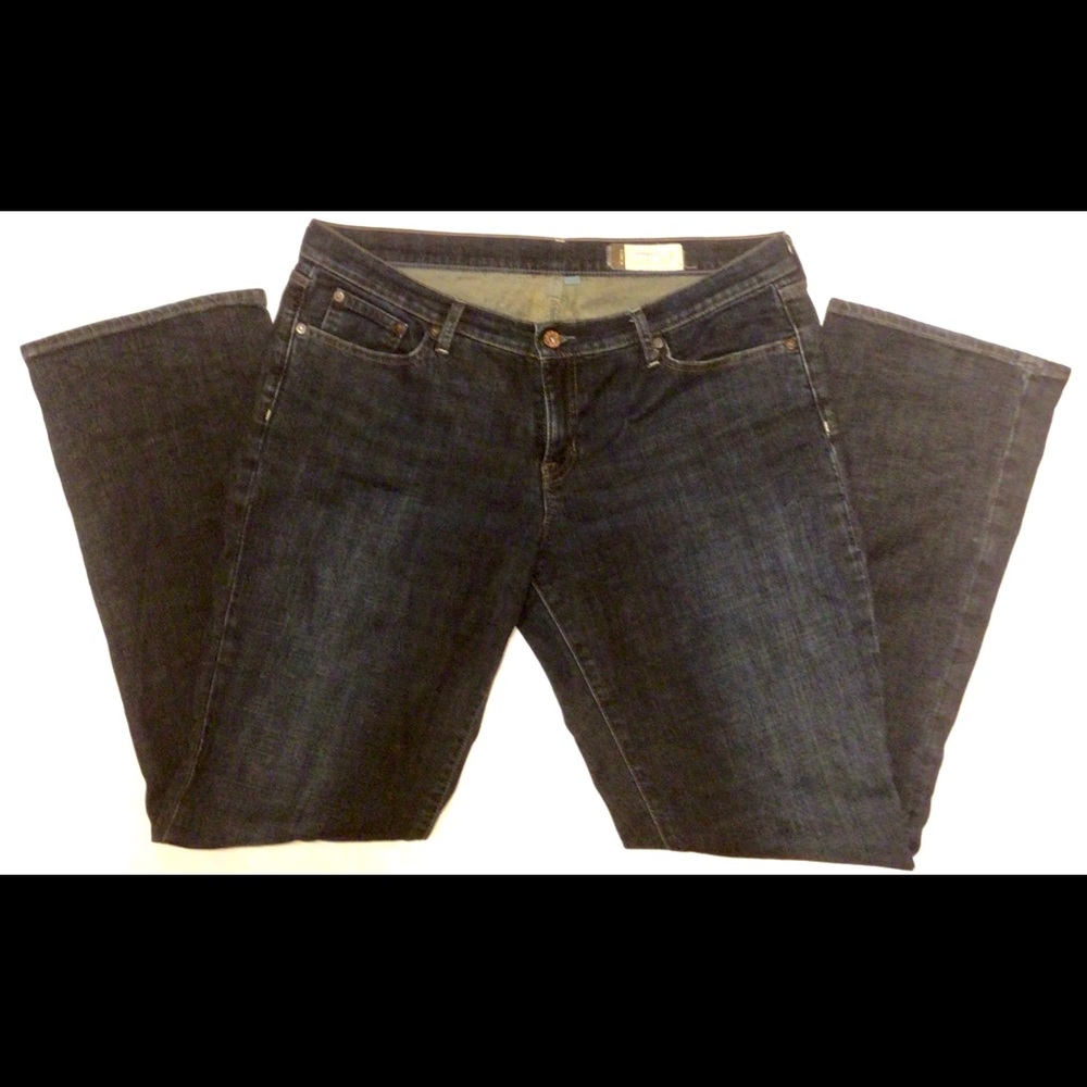 Women’s GAP straight stretch jeans, size 14R